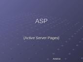 Internetinės technologijos: ASP (Active Server Pages)