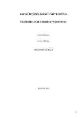 Įmonės organizacinės veiklos vertinimas 3 puslapis