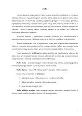 Įmonės strategijos kūrimas AB "Hidroprojektas" 2 puslapis