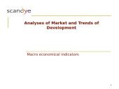 Analyses of Market and Trends of Development 3 puslapis