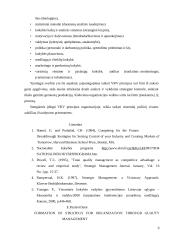 Mokslo organizacija. KTU strateginis planavimas  9 puslapis