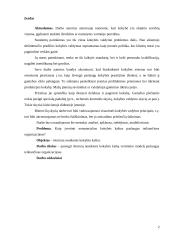 Išorinių nesėkmės kokybės kaštų vertinimo modelis  2 puslapis