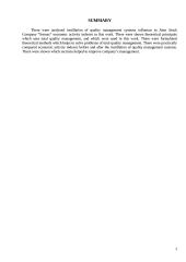 Kokybės sistemos įdiegimo UAB “Iremas” įtaka ekonominiams rodikliams 3 puslapis