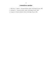 UAB „X“ kokybės problemų analizė ir sprendimo priemonių nustatymas 13 puslapis