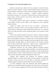 Logistinės veiklos organizavimas 5 puslapis