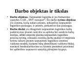 Tarptautinė logistika ir jos formavimo ypatybės UAB „ DSV Transport“  3 puslapis