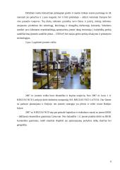 Logistikos įmonės veiklos analizė. Referatas 5 puslapis