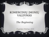 Komercinių įmonių valdymas 
