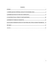 Emerseno pranašumo principai