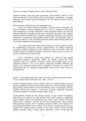 Įmonės strategijų matricos  13 puslapis