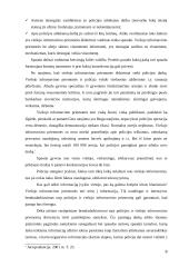 Policijos departamentas žinių visuomenės valdymo kontekste  9 puslapis