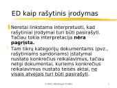 Elektroniniai duomenys civiliniame procese  11 puslapis