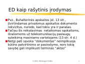 Elektroniniai duomenys civiliniame procese  12 puslapis