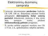 Elektroniniai duomenys civiliniame procese  6 puslapis
