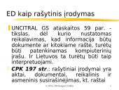 Elektroniniai duomenys civiliniame procese  10 puslapis