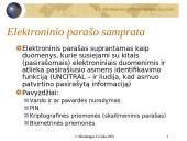 Elektroninio parašo reglamentavimo problemos 16 puslapis