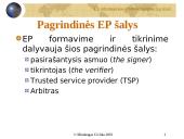 Elektroninio parašo reglamentavimo problemos 10 puslapis