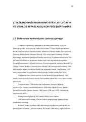 Elektroninė bankininkystė ir jos paslaugų įvertinimas 17 puslapis