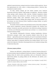 Informacinės visuomenės viešoji politika Lietuvoje 5 puslapis