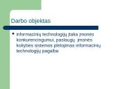 Informacinių technologijų įtaka įmonės konkurencingumui 2 puslapis