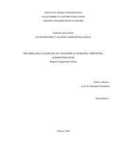 Informacinių technologijų naudojimas apskričIų viršininkų administracijose
