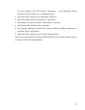 Organizacijos informacinė sistema, jos pristatymas 19 puslapis