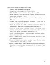 Organizacijos informacinė sistema, jos pristatymas 20 puslapis