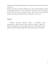 Sprendimų paramos informacinės sistemos darbas 3 puslapis