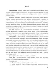 Vilniaus ir Varšuvos vertybinių popierių biržų lyginamoji analizė 4 puslapis