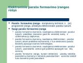 Elektroninis parašas ir elektroninis dokumentas  16 puslapis
