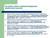 Elektroninis parašas ir elektroninis dokumentas  20 puslapis