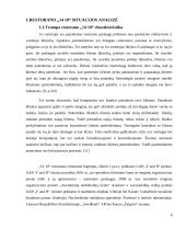 Restorano „14 10“ situacijos analizė 6 puslapis