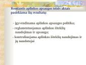 Aplinkos apsaugos teisiniai pagrindai 11 puslapis
