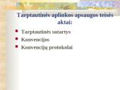 Aplinkos apsaugos teisiniai pagrindai 9 puslapis