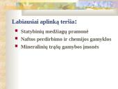 Atmosferos tarša. Taršos mažinimo priemonės 20 puslapis