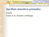 Atmosferos tarša. Taršos mažinimo priemonės 8 puslapis