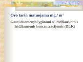 Atmosferos tarša. Taršos mažinimo priemonės 9 puslapis