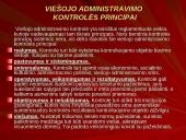 Viešojo administravimo kontrolė skaidrės 4 puslapis