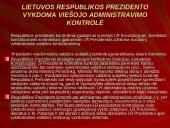 Viešojo administravimo kontrolė skaidrės 7 puslapis