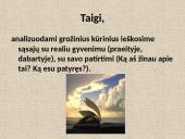 SAMPROTAVIMO MOKYMAS (Iš pedagoginės patirties)  4 puslapis