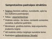 SAMPROTAVIMO MOKYMAS (Iš pedagoginės patirties)  10 puslapis