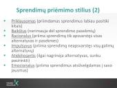 Sprendimų priėmimas vadyboje 13 puslapis