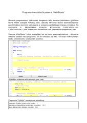 Programavimo užduočių sistema „WebSheets“