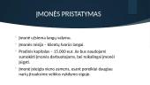 Teisės pagrindų projektas įkurtai įmonei 2 puslapis