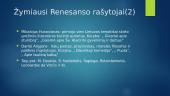 Renesanso literatūra skaidrės 5 puslapis