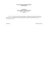 Įsakymas dėl darbo laiko pakeitimo