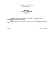 Įsakymas dėl kuro normų