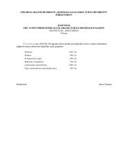 Įsakymas dėl turto paskyrimo