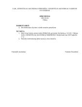 Akcininko sprendimas dėl direktoriaus