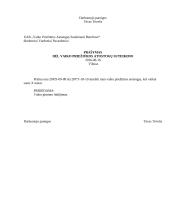 Vaiko priežiūros atostogų prašymas